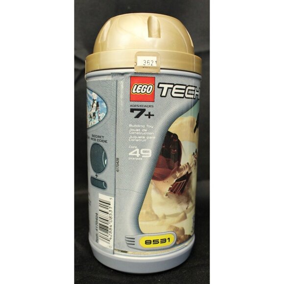 2001 SEALED Lego Bionicle Technic 8531 Pohatu 49 Pc Building Set Desert Warrior - Picture 4 of 6